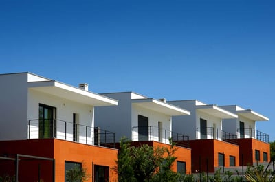 Photo of townhouses